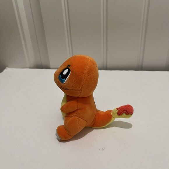 Pokemon Charmander Plush 4" Orange Stuffed Animal Collectible Soft Small Toy - Picture 4 of 7